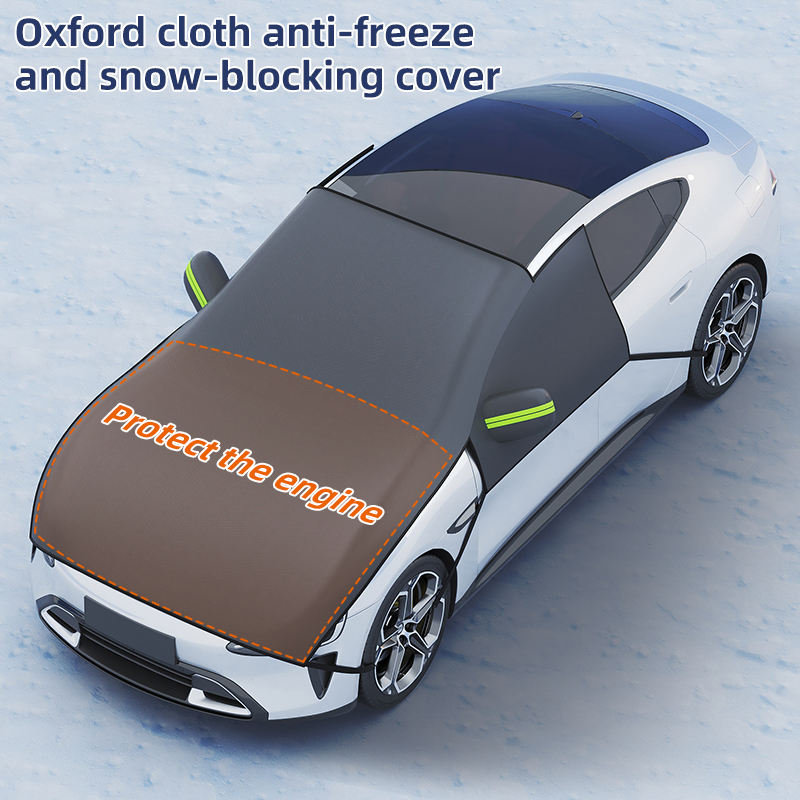 Heavy Duty Windshield Snow Cover Magnetic Ice Frost Shield for Car SUV Truck