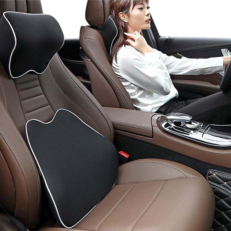 Car Seat Headrest Pillow Auto Memory Foam Car Neck Pillow