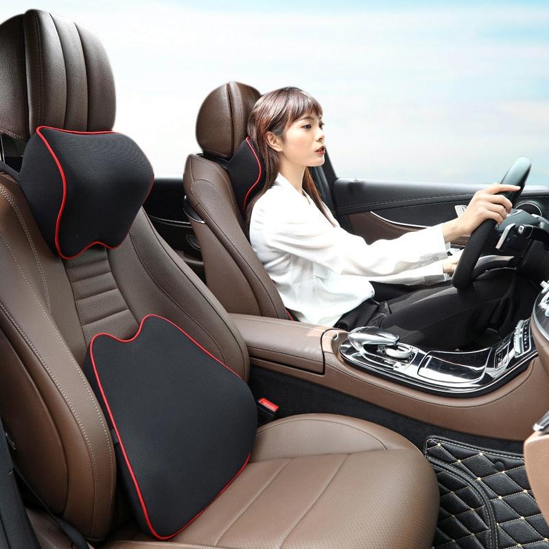Car Seat Headrest Pillow Auto Memory Foam Car Neck Pillow